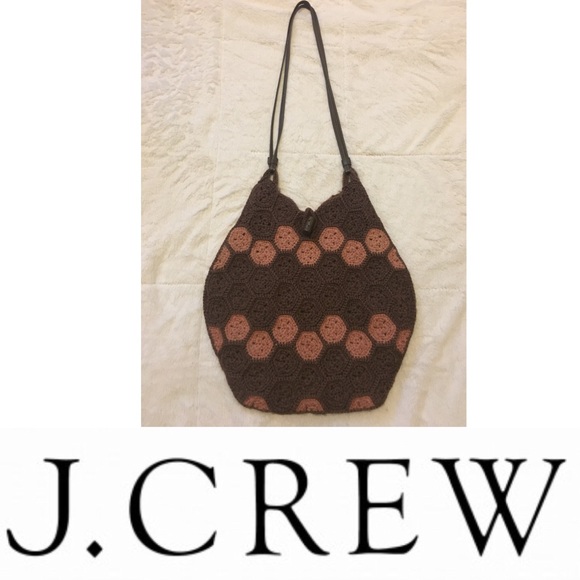 NWOT J.Crew Crochet Bag - Picture 1 of 4